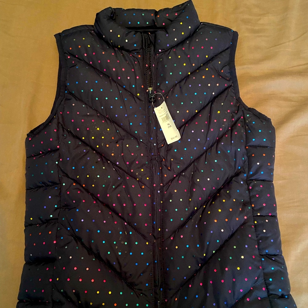 Gap puffer vest NWT